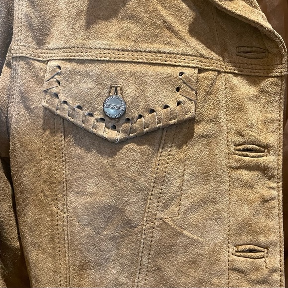 JOUJOU SKINS -FITTED TAN LEATHER JACKET - Picture 7 of 9